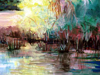 Marsh Refections (detail) 374 