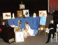 Demonstrating "Figure Drawing"