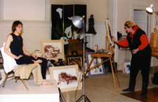 Marilynn at Queen's Gallery